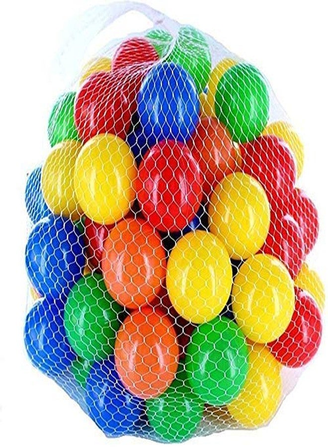 SELLMONK Baby Kids Play Medium Size Soft Plastic Non Toxic Balls for Kids 1 Year Old Girls (25 Balls) - Image 1