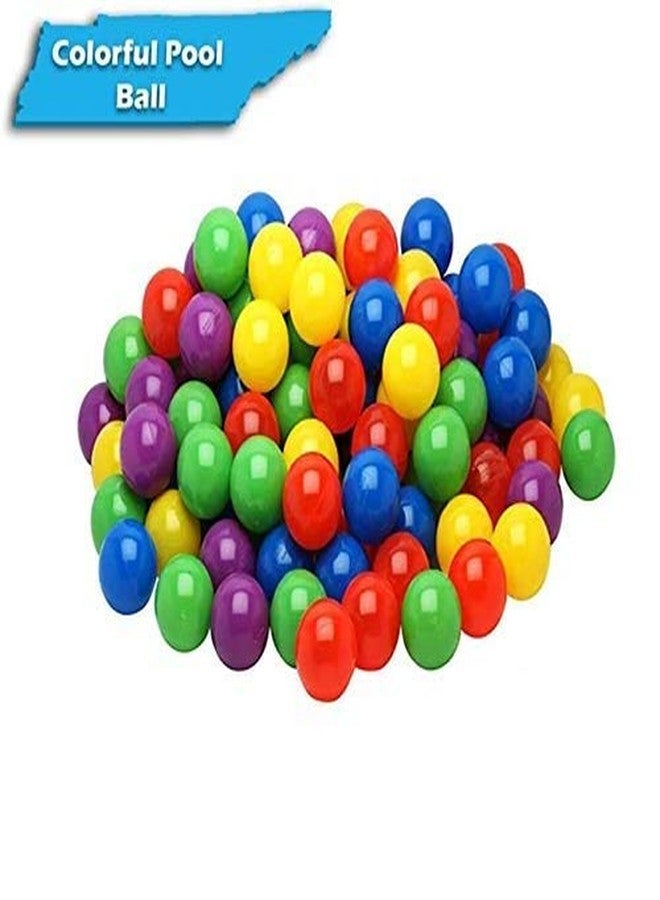 SELLMONK Baby Kids Play Medium Size Soft Plastic Non Toxic Balls for Kids 1 Year Old Girls (25 Balls) - Image 5