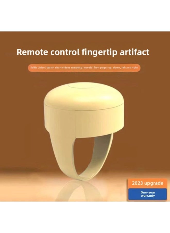 Video Controller Brush Tremolo Page Turning Artifact Novel Stroke Screen Mobile Phone Bluetooth Photo Remote Control-Color:Remote Control Artifact [light Sea Blue] - Universal For Apple/android - Image 1