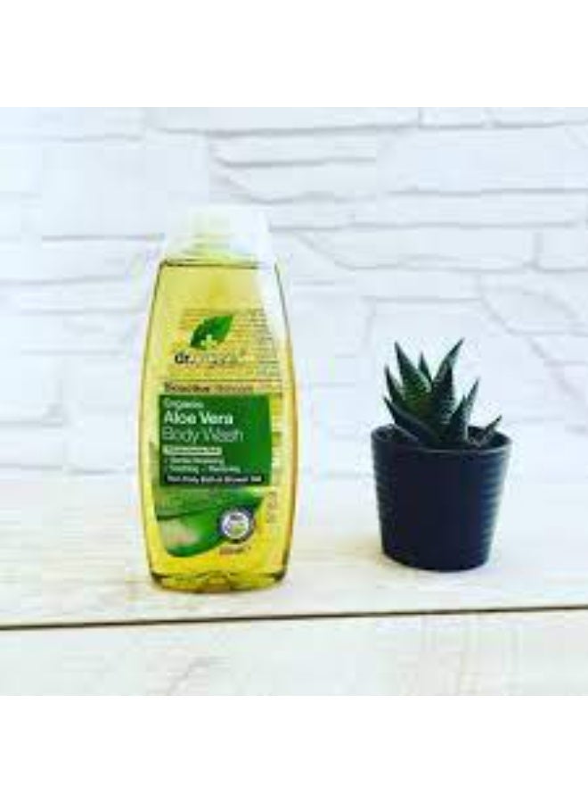 dr.organic Dr. Organic Bioactive Skincare Aloe Vera Body Wash 250ml - Image 3