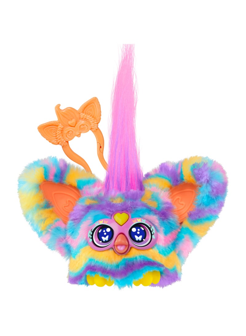 Furby Furblets Swee-Dee Spring Mini Friend, Electronic Plush Toys for Girls & Boys 6+, Multicolor, Speaks Furbish & Plays Music - Image 4