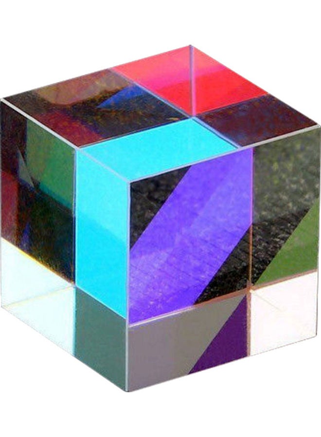NIBEMINENT Colorful RGB Combiner Optical Glass Cube Prism - Image 1