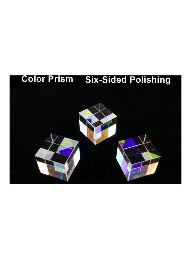NIBEMINENT Colorful RGB Combiner Optical Glass Cube Prism - Image 3