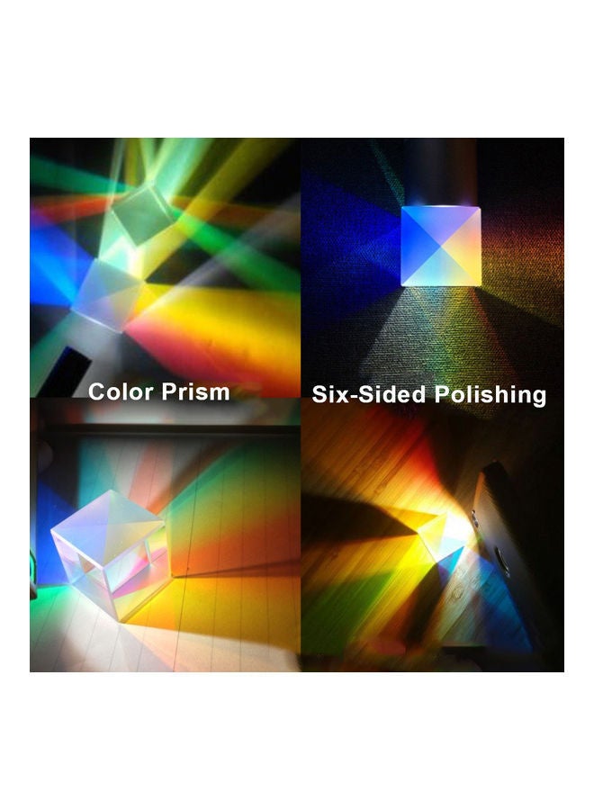 NIBEMINENT Colorful RGB Combiner Optical Glass Cube Prism - Image 5