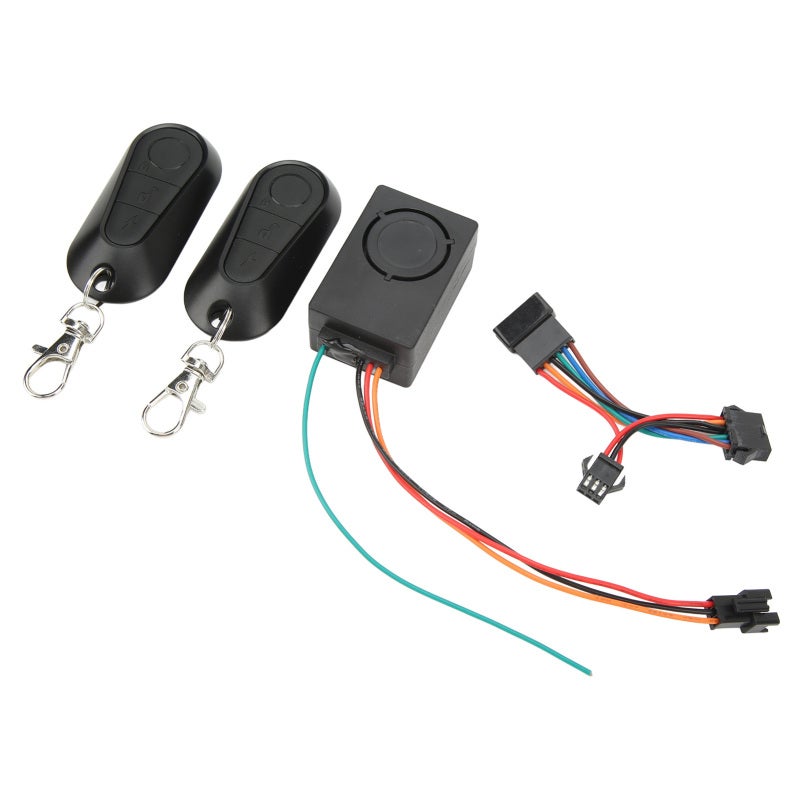 Smart Bike Alarm: 36-72V Universal Wide Voltage, Fully Sealed Waterproof, Easy Installation - Remote Control Anti Theft Alarm for Electric Bikes, Scooters And Tricycles - Image 3