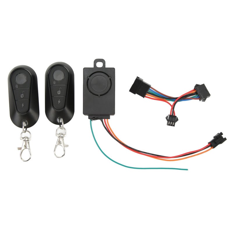 Smart Bike Alarm: 36-72V Universal Wide Voltage, Fully Sealed Waterproof, Easy Installation - Remote Control Anti Theft Alarm for Electric Bikes, Scooters And Tricycles - Image 1