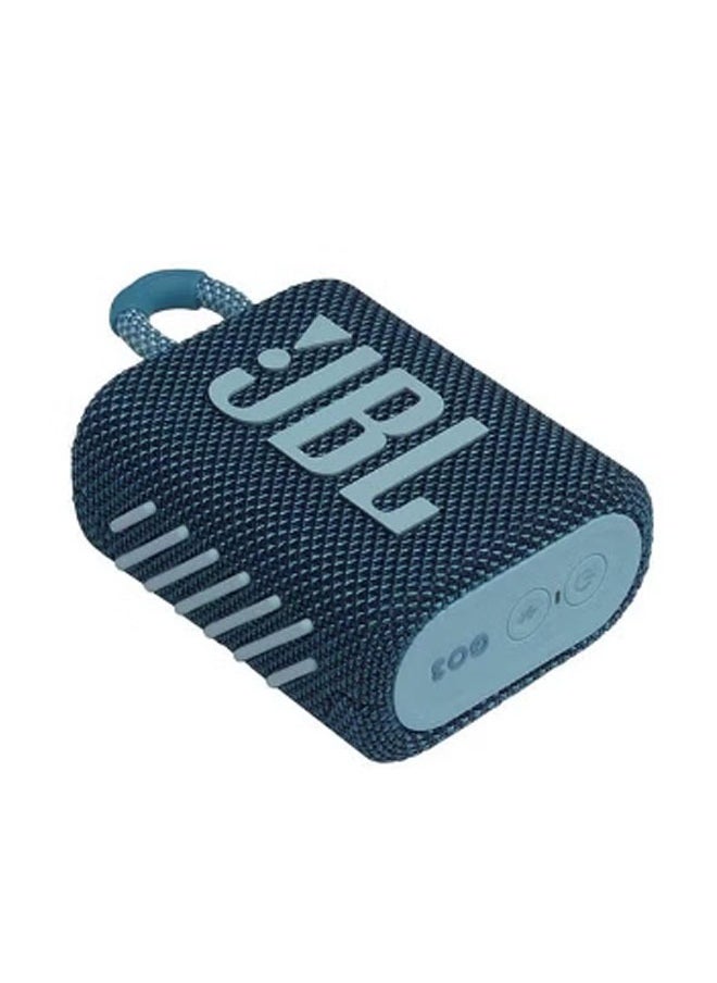GO 3 Portable Bluetooth Speaker Blue