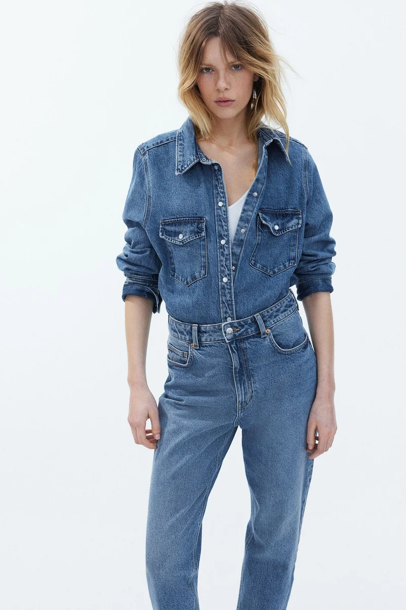 H&M Slim Mom High Ankle Jeans