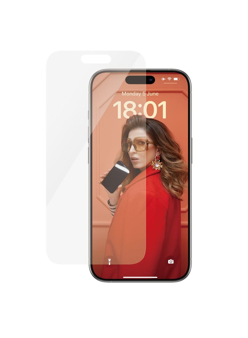 PanzerGlass واقي الشاشة PanzerGlass لهاتف iPhone 2023 Pro مقاس 6.1 بوصة | مقاس كلاسيكي - Image 1