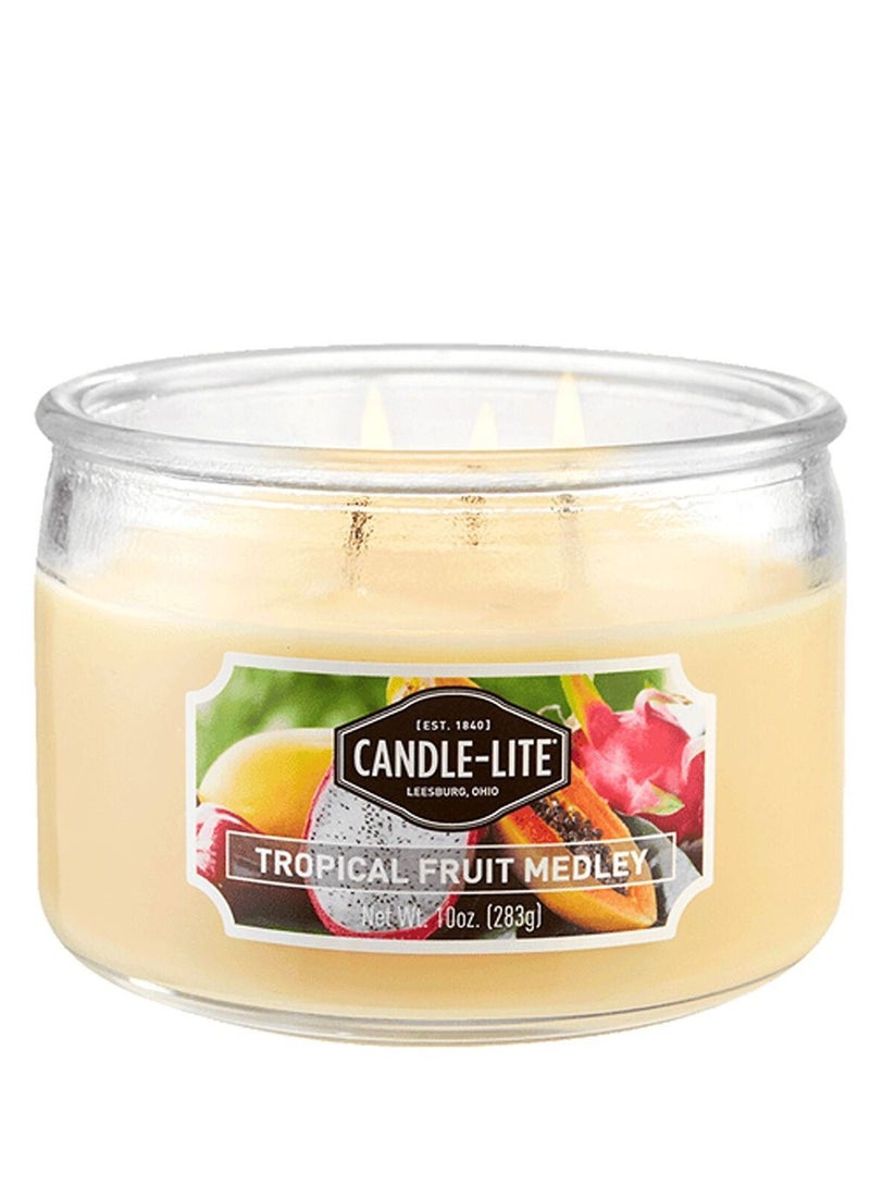 Candle-Lite Tropical Fruit Medley Jar Candle 283g - Image 2