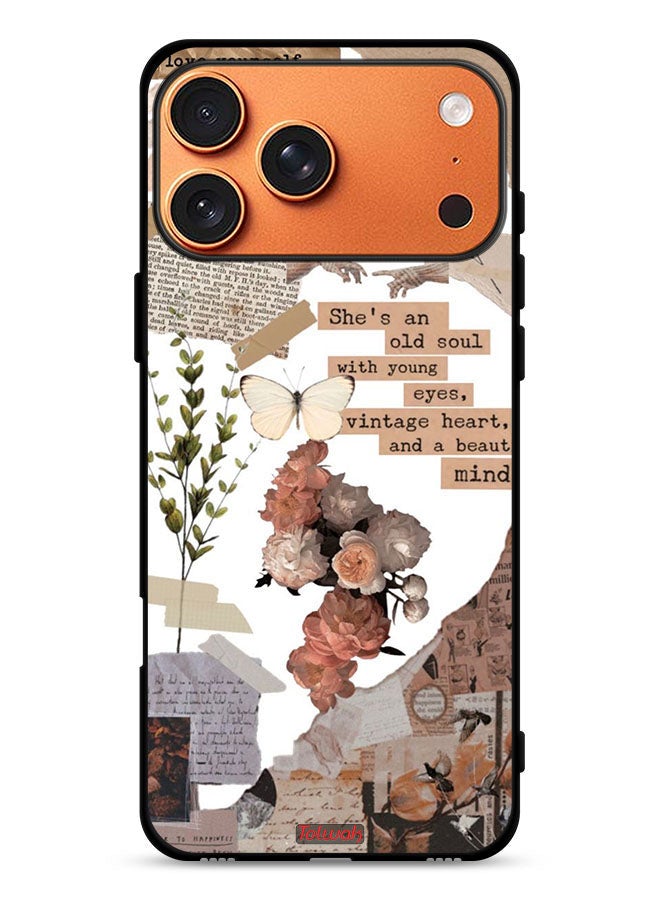 Tolwak Apple iPhone 17 Pro Max Protective Case Cover She Is An Old Soul - Image 1