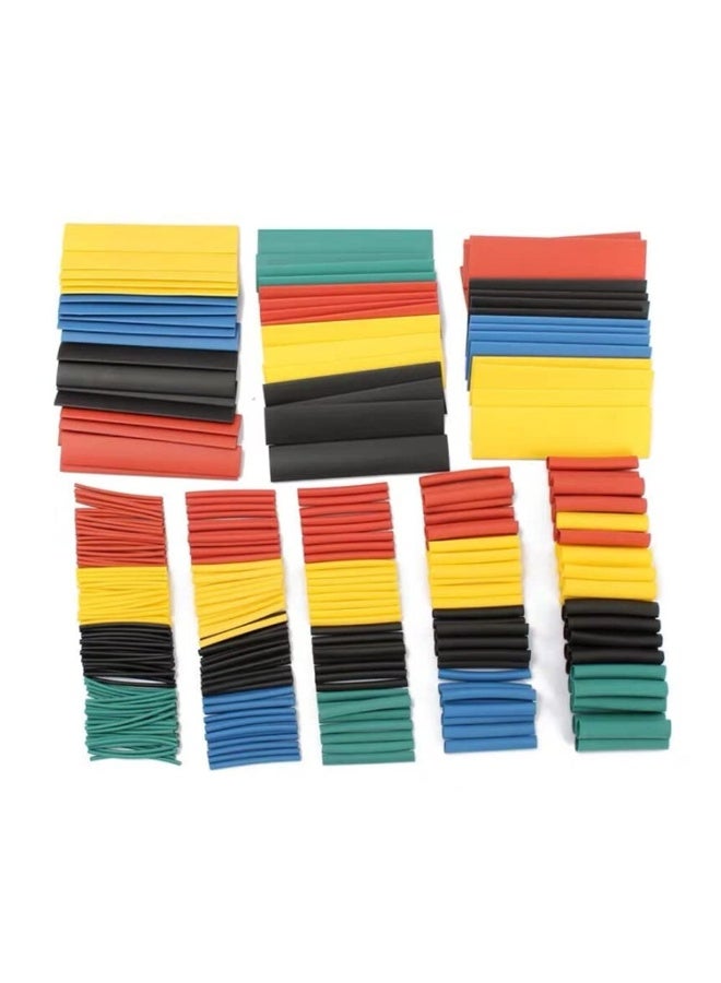 164 Pcs Heat Shrink Tubing Kit (2:1 Ratio) – Multi-Color Electrical Wire Insulation Sleeves & Cable Wrap – Waterproof, Flexible Shrink Wrap for DIY, Wire Repair & Cable Management – Safe, UL Approved Set 8 Sizes. - Image 3