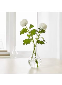 Graidient span Graidient span ikeaVILJESTARK Vase Clear Glass 17 cm 6  - Image 3