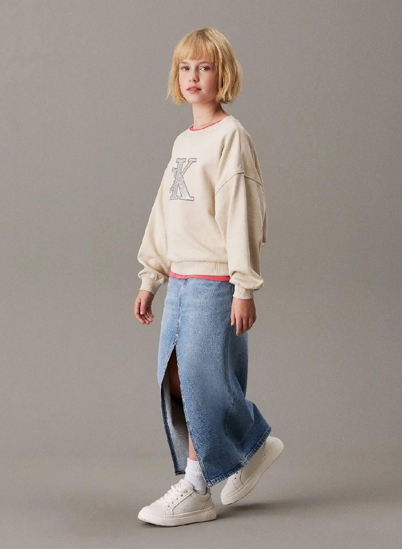 Calvin Klein Jeans Loose Logo Sweatshirt - Image 4