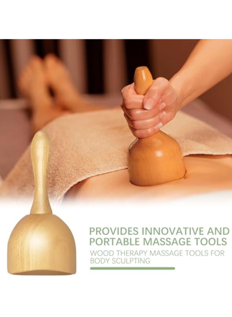 Arabest 4 Pcs Wood Therapy Massage Tools for Body Shaping, Lymphatic Drainage Massager, Maderoterapia kit, Wooden Massage Roller, Anti-Cellulite Massager, Body Sculpting Tools Set - Image 5