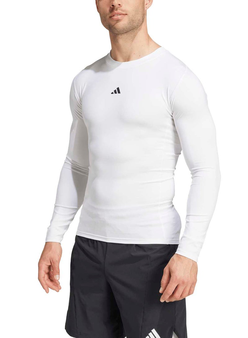 Adidas Techfit Compression Training Long Sleeve T-Shirt - Image 2