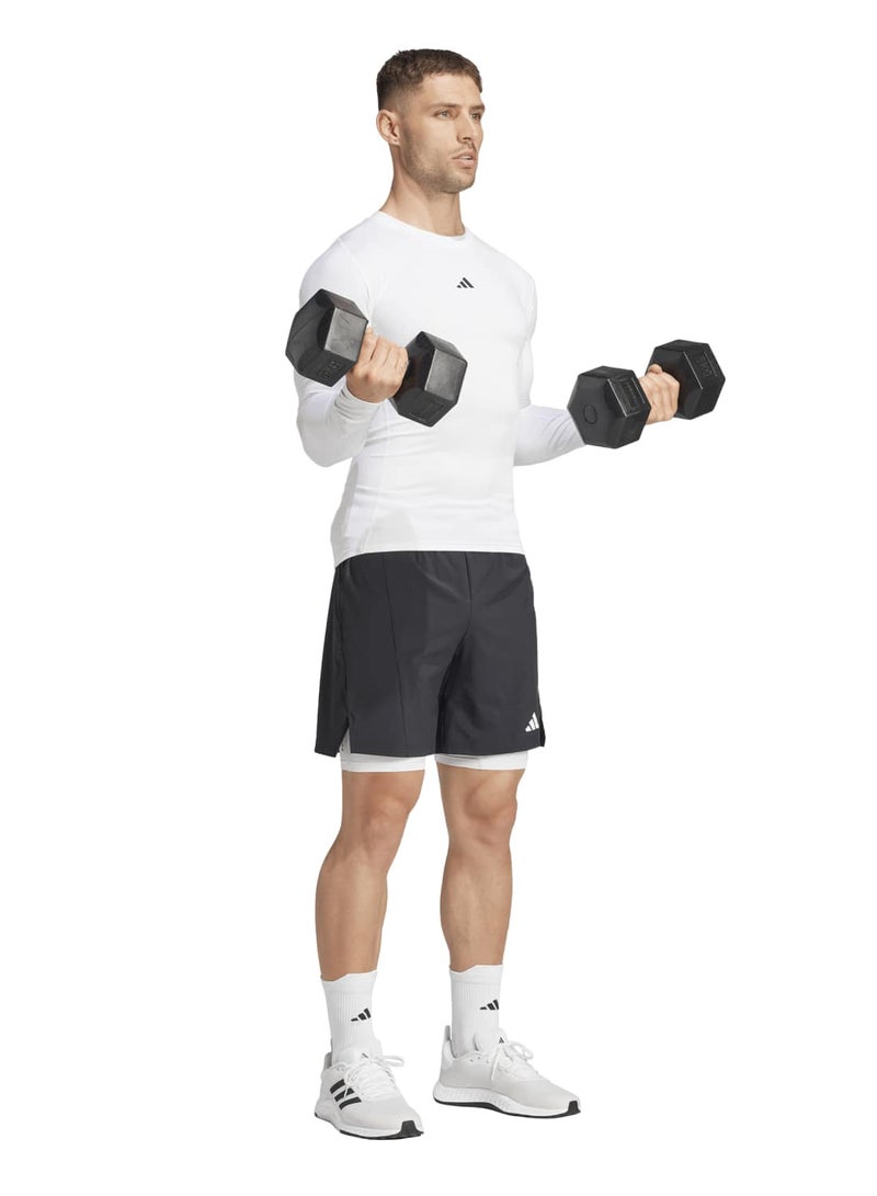 Adidas Techfit Compression Training Long Sleeve T-Shirt - Image 4
