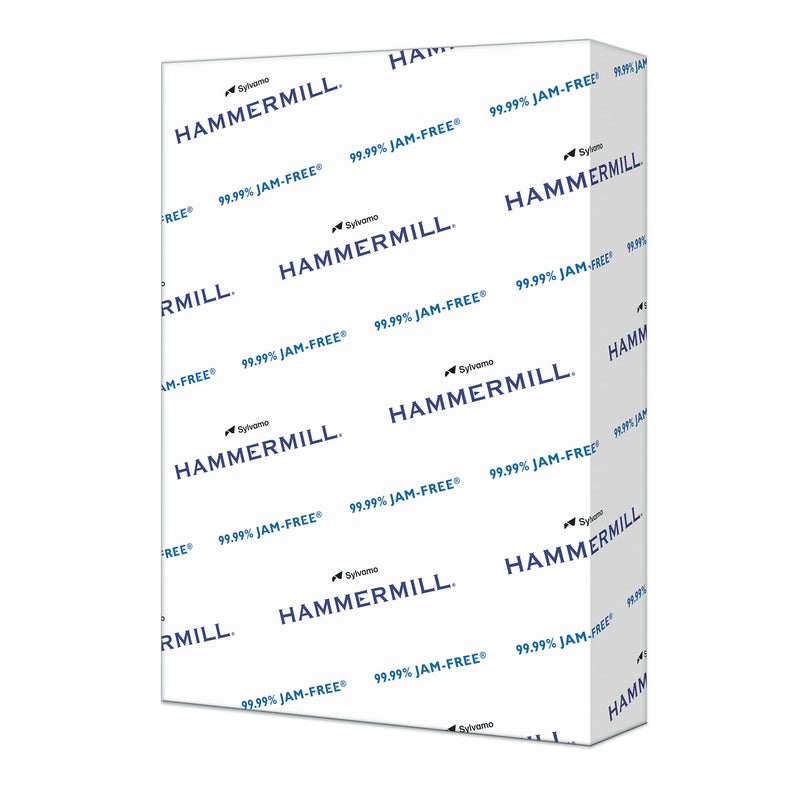 Hammermill A4 Paper, 20 lb Copy Paper (210mm x 297mm) - 1 Ream (500 Sheets) - 92 Bright, Made in the USA, 105500R, White - Image 1