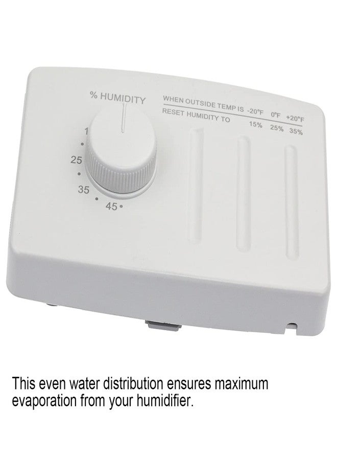 folosem 4655 Manual Digital Control Humidistat Will Close The Control Switch for Whole Home Humidifier, Manual Water Saver Furnace Humidifier, Large Capacity - Image 5