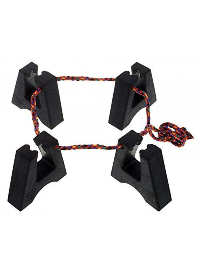 Latin Percussion - Latin Percussion LP637 Rubber Conga Feet,Black - Image 1
