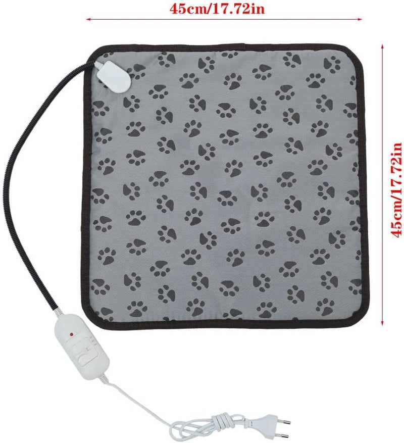 Adjustable Heating Pad For Dog Cat Puppy Power-off Protection Pet Electric Warm Mat Bed Waterproof Bite-resistant Wire - Image 2