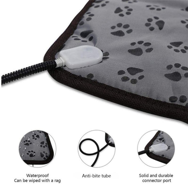 Adjustable Heating Pad For Dog Cat Puppy Power-off Protection Pet Electric Warm Mat Bed Waterproof Bite-resistant Wire - Image 3