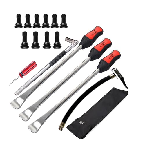 Dr.Roc أدوات تغيير إطارات دراجة نارية دكتور روك مع حقيبة 3x14.5 بوصة - Image 1