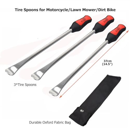 Dr.Roc أدوات تغيير إطارات دراجة نارية دكتور روك مع حقيبة 3x14.5 بوصة - Image 2