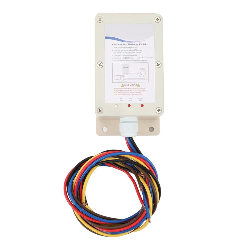RV AC Soft Start Kit 15000 BTU Reduces Startup Power Most Trailers Campervans - Image 2