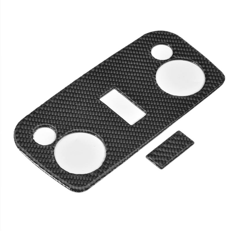 Real Carbon Fiber Reading Light Cover Trim - Lightweight Durable Scratch - Resistant Interior Decoration for 2009-2013 Ford Mustang Car Inner - Image 3