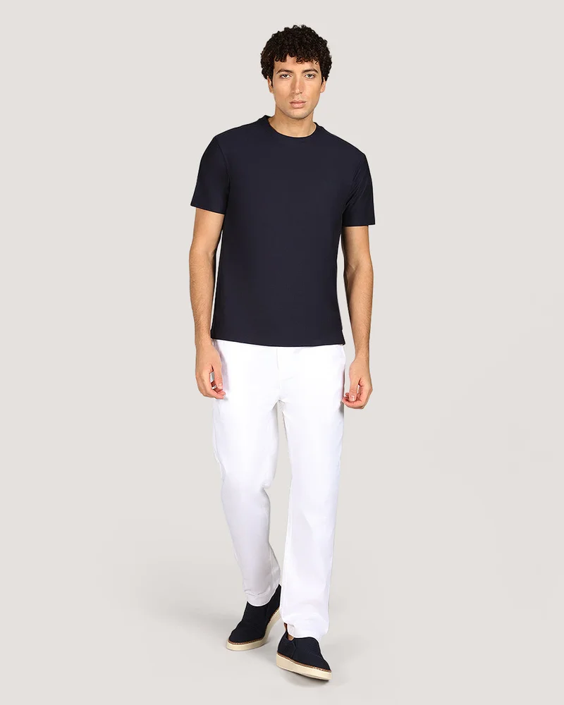 GANT Twill Texture Short Sleeve T-Shirt