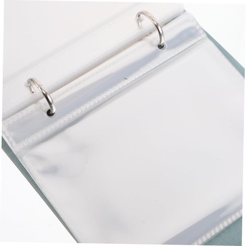 Green Plant Album Set With Clear Envelopes And Pockets For Garden Storage Binder - Image 4