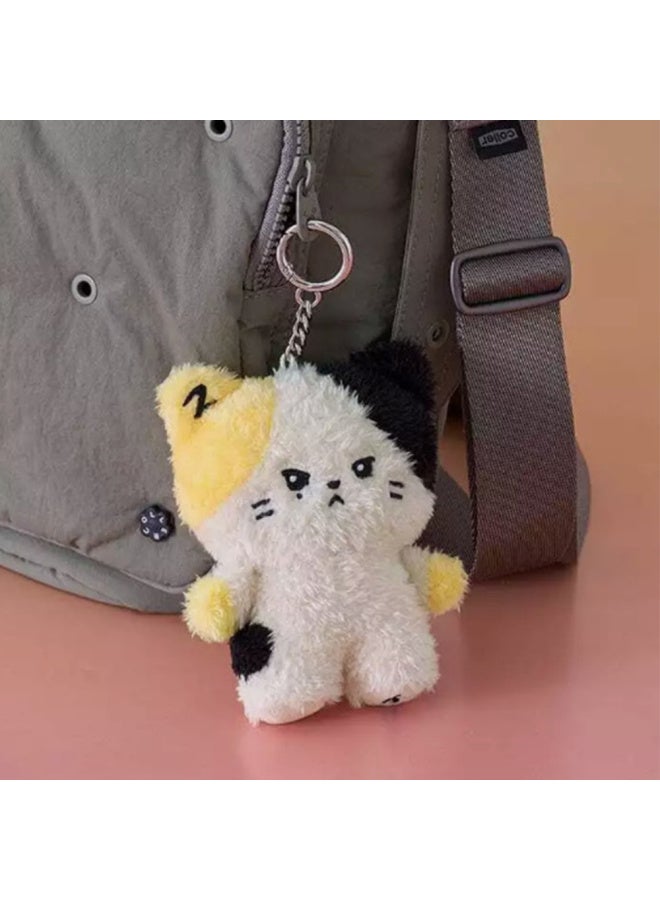 Generic Kpop ZB1 Doll Keychain 12CM Zeroni Cartoon Cute Plush Pendant Bag Accessories Key Ring ZhangHao HanBin Ricky Fans Gift-Color:RICKY A-Size:12cm  - Image 1