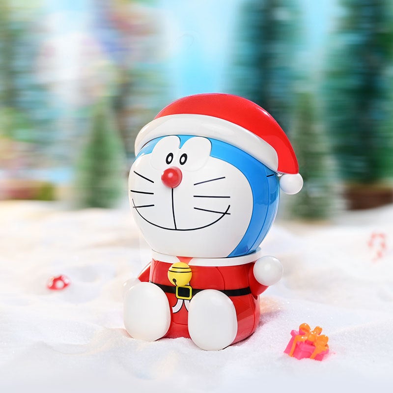 Keeppley Doraemon Building Blocks Blue Fat Doll Christmas Square-Headed Cat Gift For Boys And Girls A0115 - Image 1