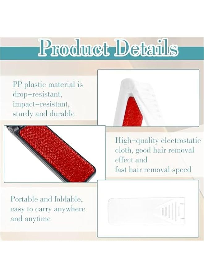 Portable and Foldable Lint Remover Brush Set for Clothes, Pet Hair, Furniture, and Fabric Fluff - Image 3