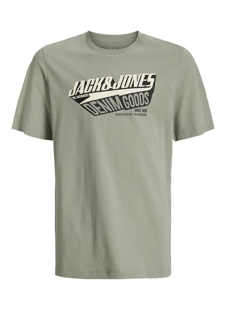 Jack & Jones Junior Kids 2 Pack Log Crew Neck T-Shirt - Image 5