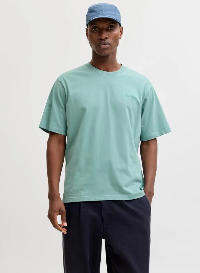 JACK & JONES Graphic Crew Neck T-Shirt