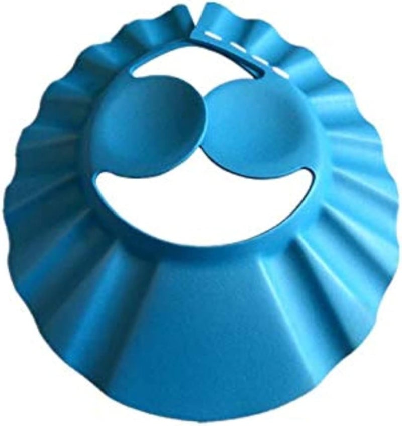 Protect The Ears Bathing Shower Cap for Children (Blue)