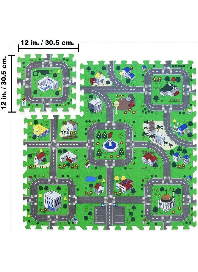 EXULTIMATE - Floor Mats Foam Play Mat Interlocking Tiles For Kids Toddlers Non Toxic Playroom Schools Exultimate - Image 1