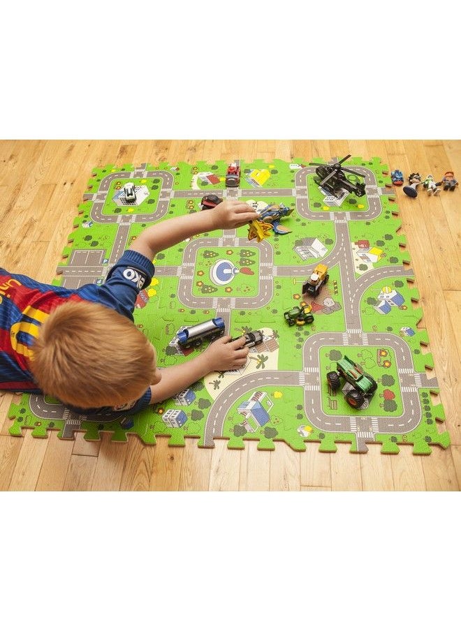 EXULTIMATE - Floor Mats Foam Play Mat Interlocking Tiles For Kids Toddlers Non Toxic Playroom Schools Exultimate - Image 1