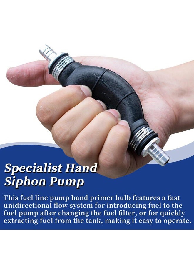 JRL Fuel Pump Fuel Line Hand Primer Bulb 8mm 5/16‘' inch Rubber fit for Car/Boat/Marine/Motorcycle 9001080A - Image 5