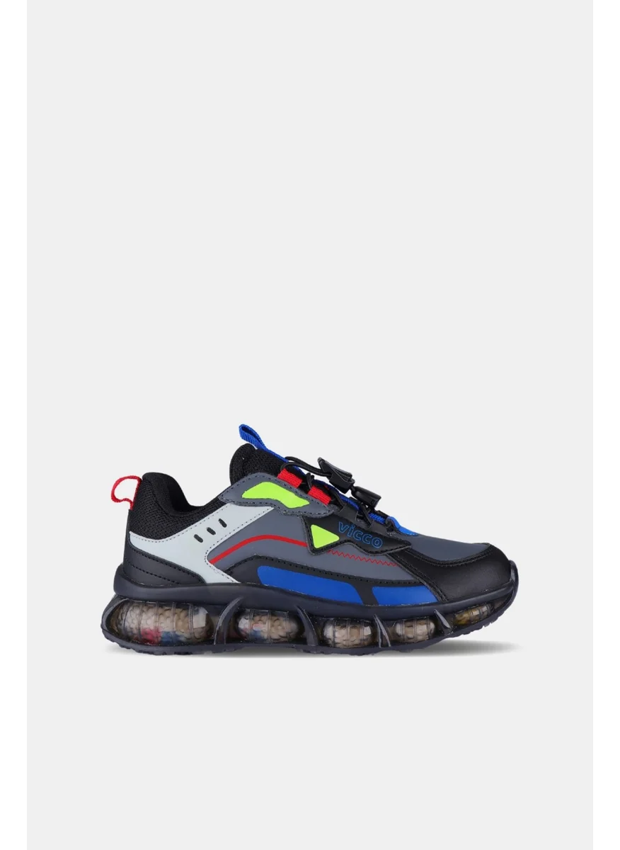 فيكو Lucio Air Sole Boys Black Sneakers