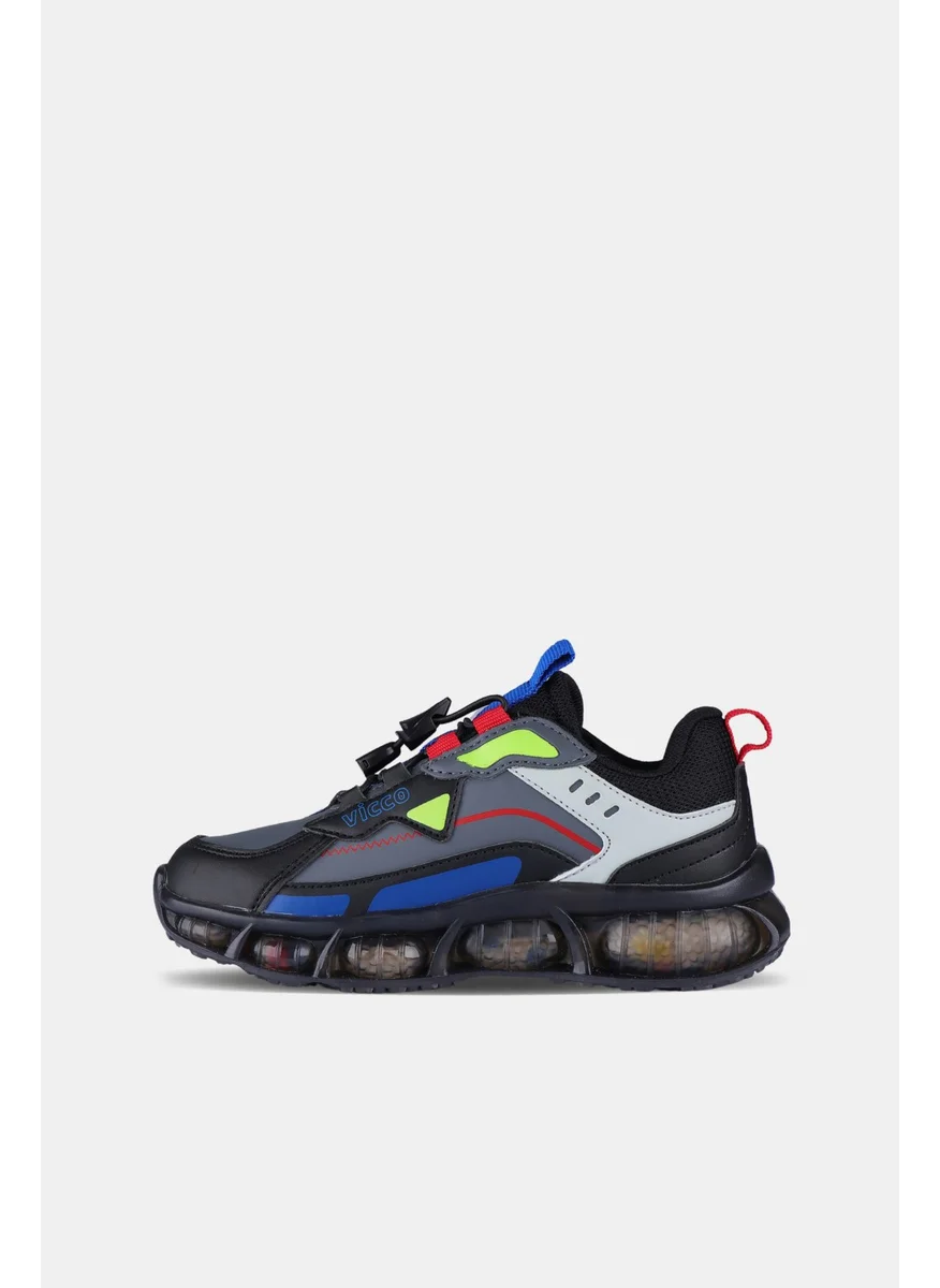 فيكو Lucio Air Sole Boys Black Sneakers