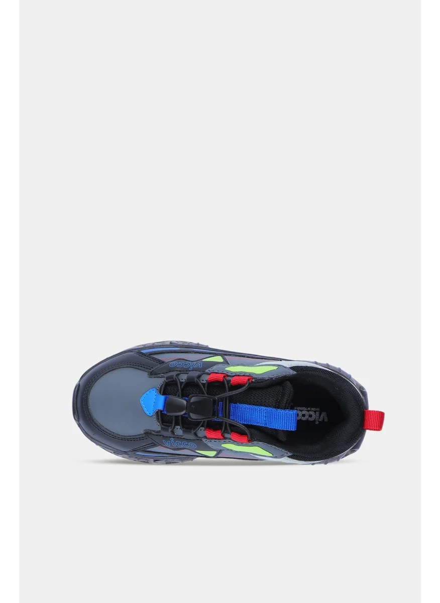 فيكو Lucio Air Sole Boys Black Sneakers
