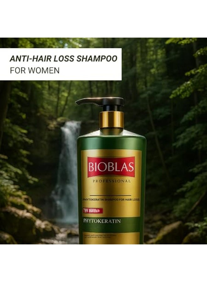 BIOBLAS PROFESSIONAL PHYTOKERATIN SHAMPOO FOR HAIR LOSS 100ML PARABEN FREE FOR DRY AND DAMAGED HAIR - Image 4