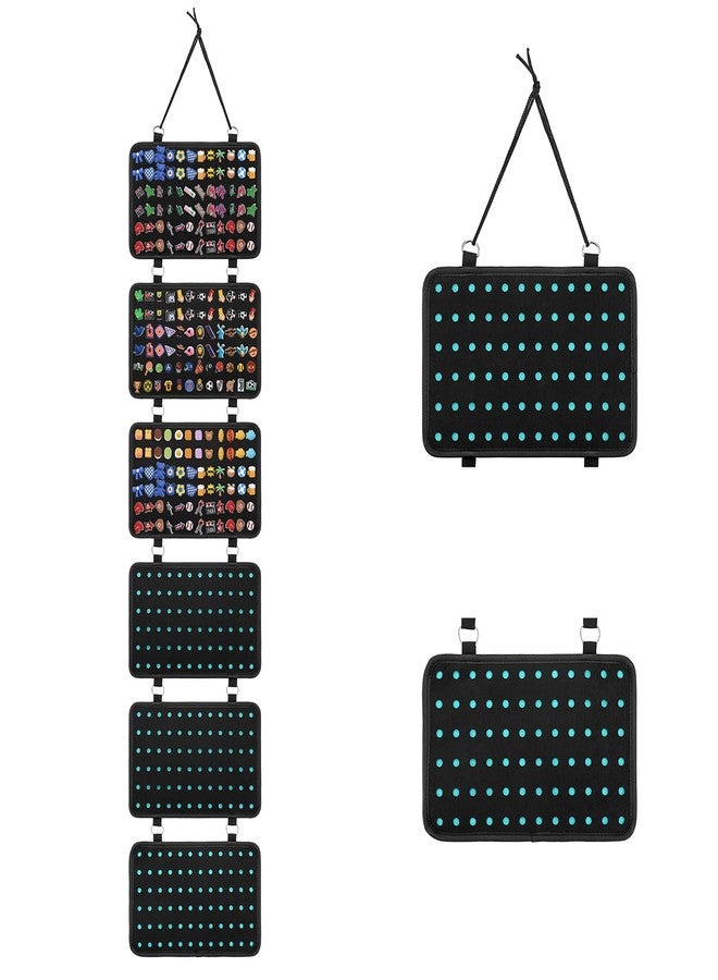 JUXYES Shoe Charms Organizer Wall Hanging Collection Holder, 6 Loose-leaf Board Pieces Croc Shoe Charms Display Hanging Decoration Croc Charms Collection Storage Organizer, JXY-20230123-02 - Image 1