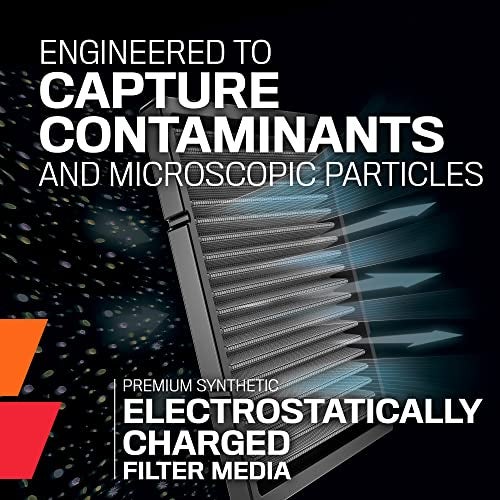 K+N K&N Cabin Air Filter: Premium, Washable, Clean Airflow to your Cabin Air Filter Replacement: Designed For Select 2007-2017 CHEVROLET/GMC/BUICK/SATURN (Traverse, Acadia, Enclave, Outlook), VF1012 - Image 2