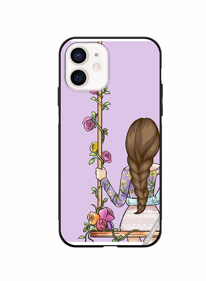 VR CREATIVE Protective Case Cover For Apple iPhone 11 Beautiful Girl Looking Front Design Multicolour - Image 1