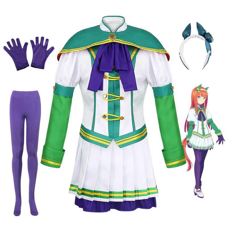 Horse Girl Tracy Silent Suzuka Cosplay Costume Special week - Image 5