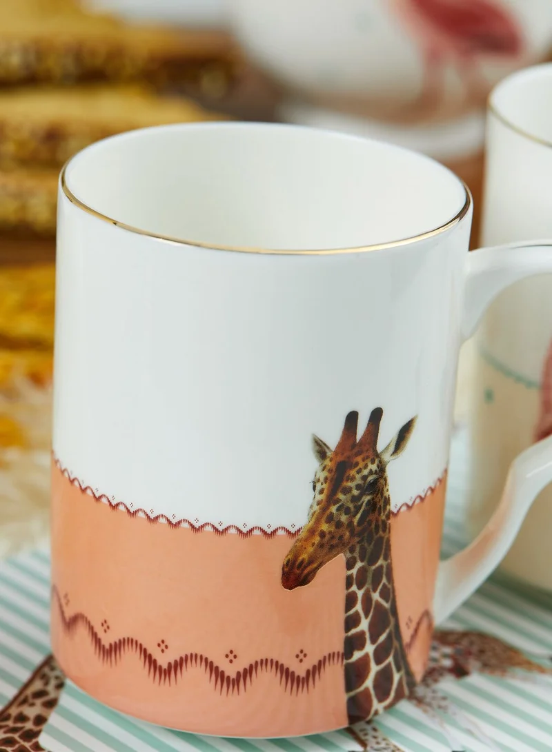 YVONNE ELLEN 2 Pack Printed Mugs